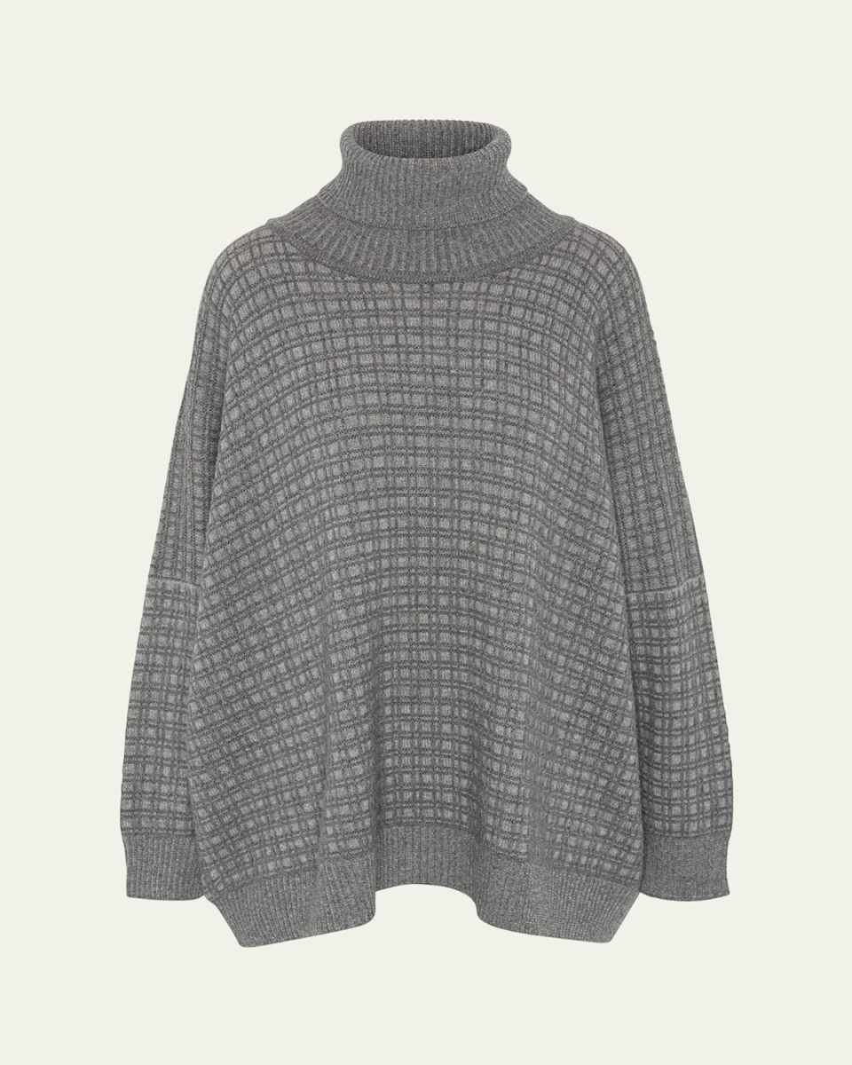Roll Neck Sweater (Mid Plus Length)